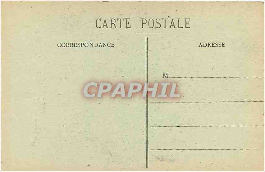 CPA Foret de fontainebleau le jupiter — Rückseite