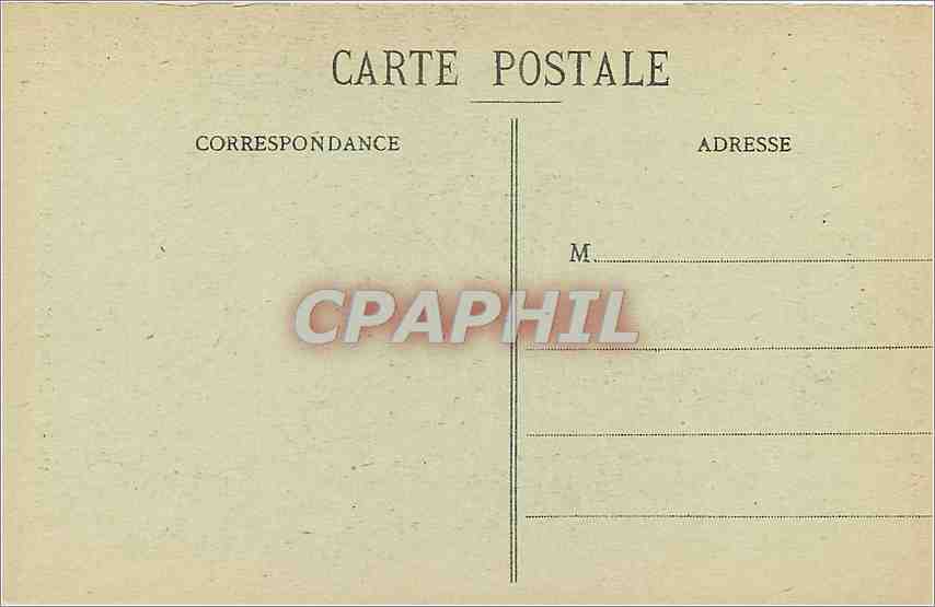 CPA Foret de fontainebleau Le Chene Charme — Rückseite