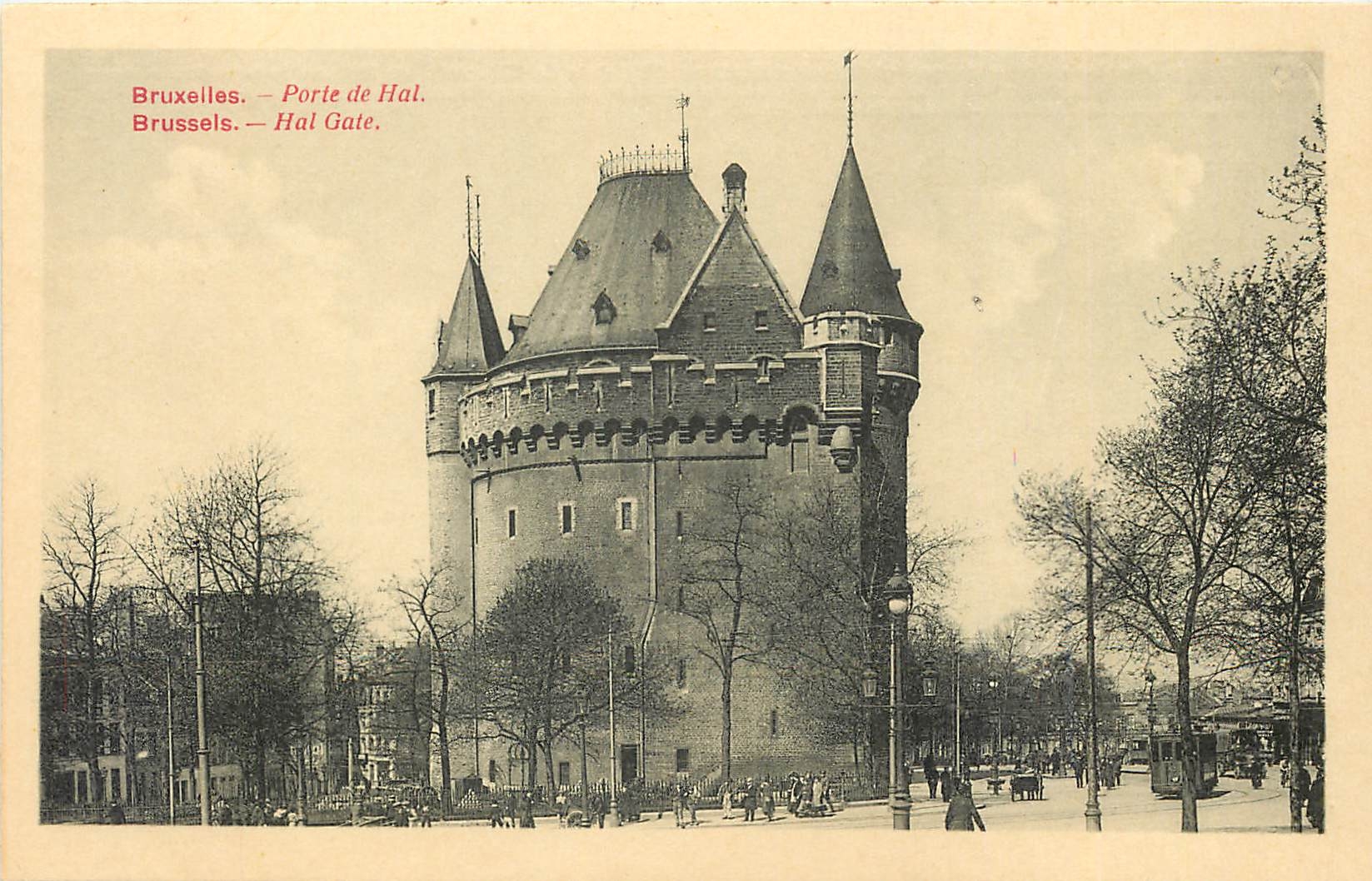 CPA Bruxelles Porle de hal