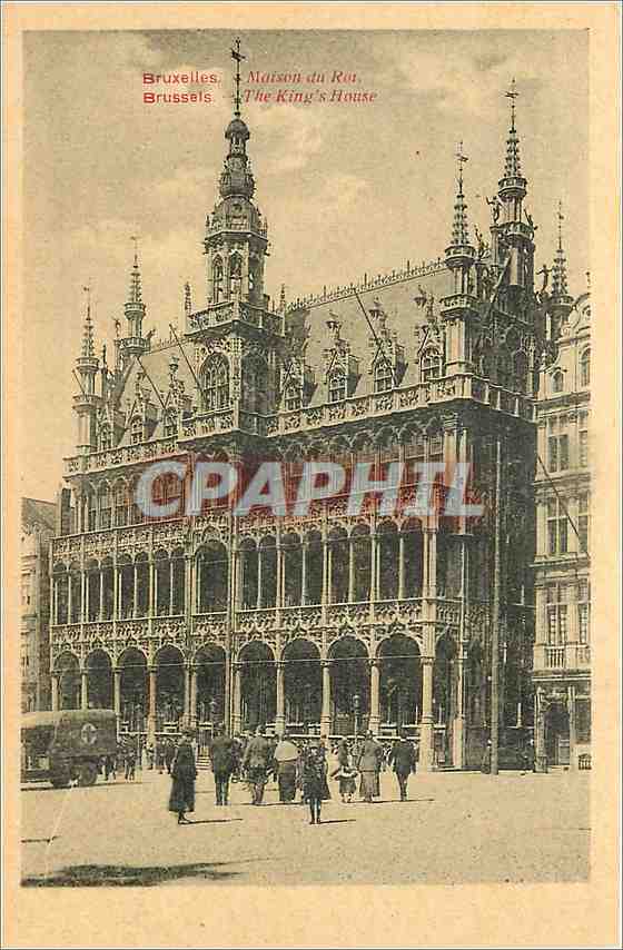 CPA Bruxelles laeken le cimetiere