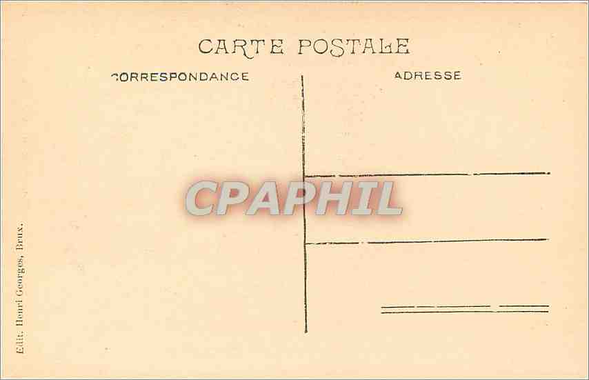 CPA Bruxelles Eglise Ste Marie Style romano Bizantyn  — Verso