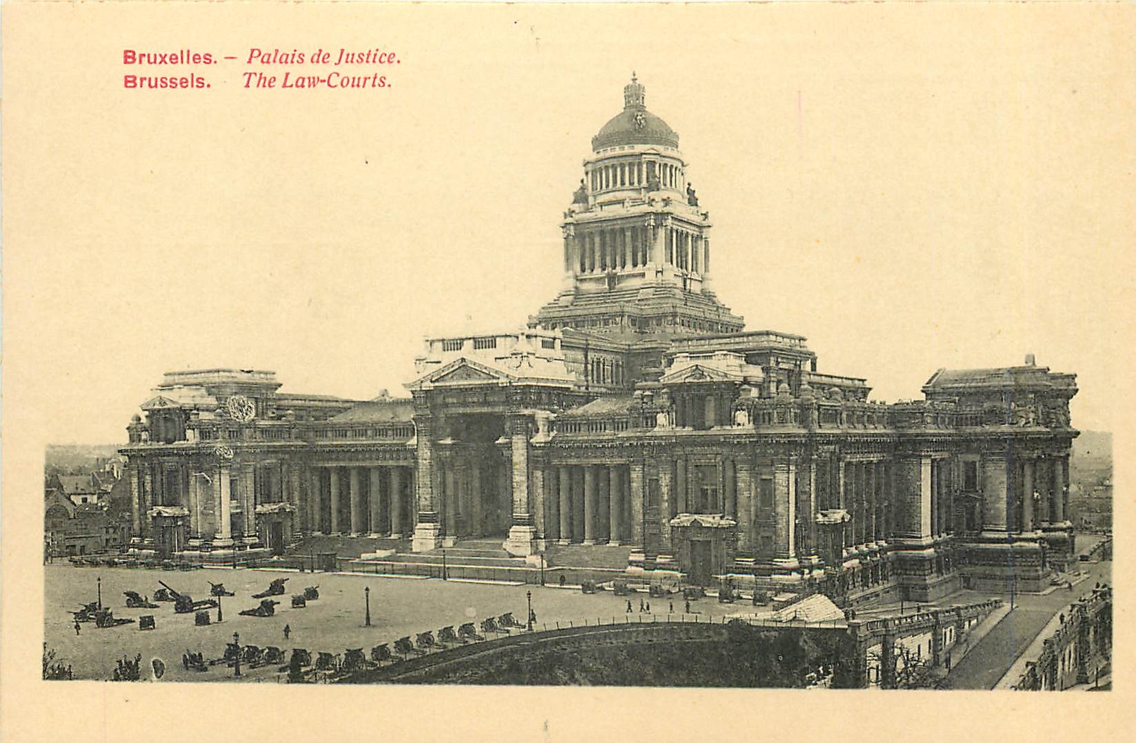 CPA Bruxelles palais de justice