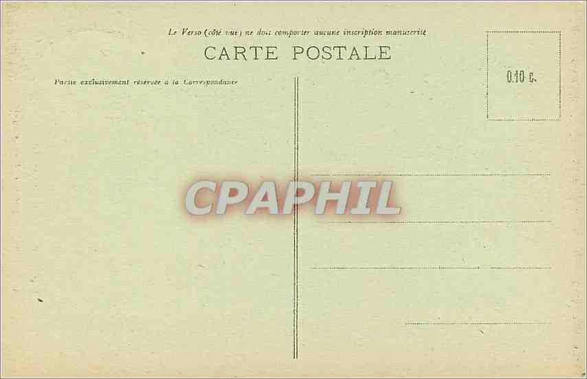 CPA Mont Saint Michel Abbaye Grands Degres et le Pont Fortifies — Verso