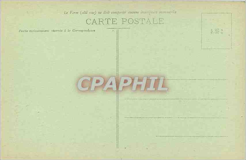 CPA Mont Saint Michel Abbaye Cloitre et lavatorium XIIIe siecle — Verso