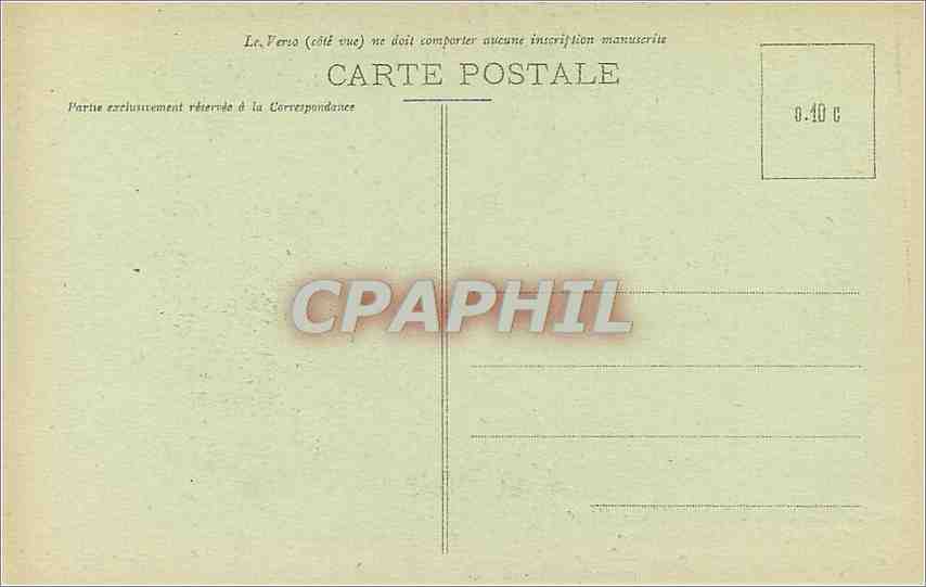 CPA Mont Saint Michel Abbaye crypte de l'Aquilon XIIe siecle — Verso