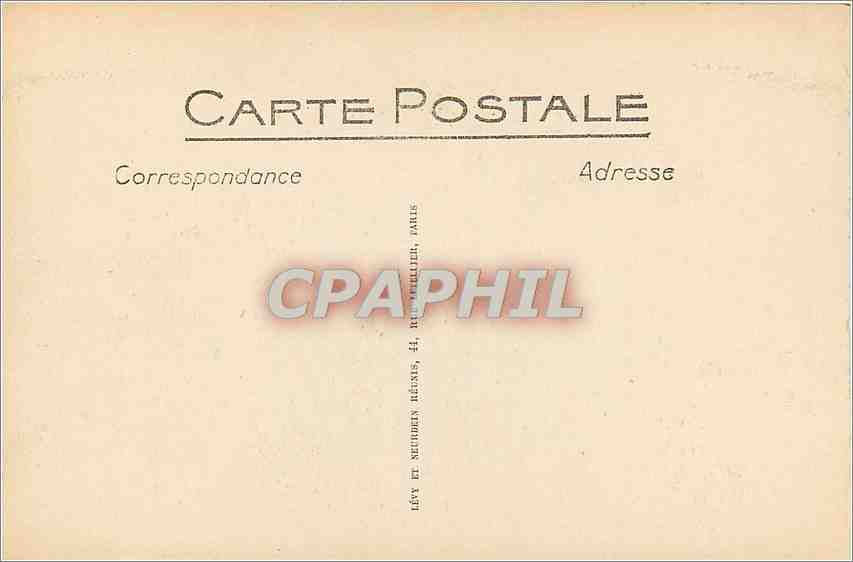 CPA Ploumanach Cotes du nord la pointe du Diable — Rückseite