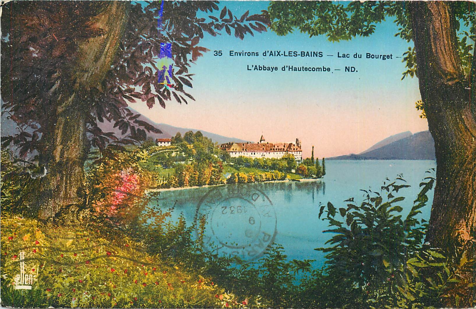 CPA Environs d'aix les bains Lac du Bourget