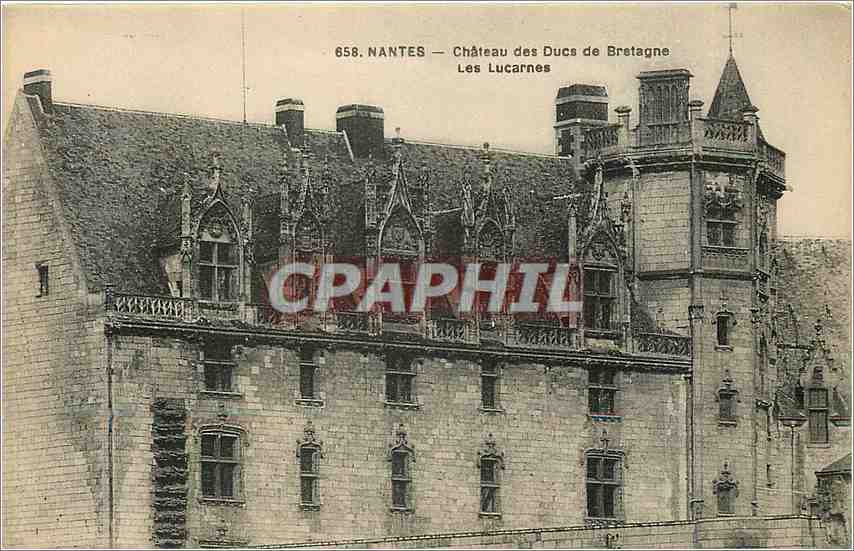 CPA Nantes Chateau des Ducs de Bretagne
