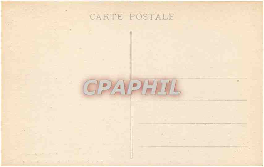 CPA Reims jardin de la Patte d'Oie — Verso