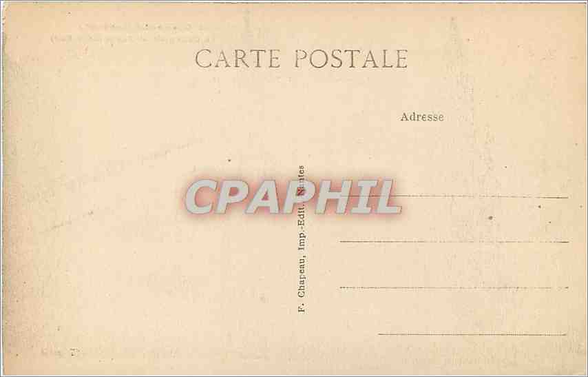 CPA Guerande Loire Inf la collegiale St Aubin coe sud — Back
