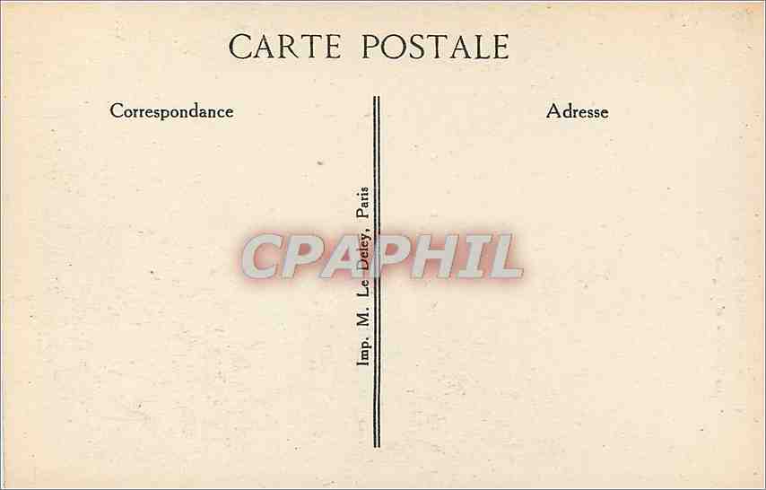 CPA Bon Secours le calvaire et l 'Eglise — Verso