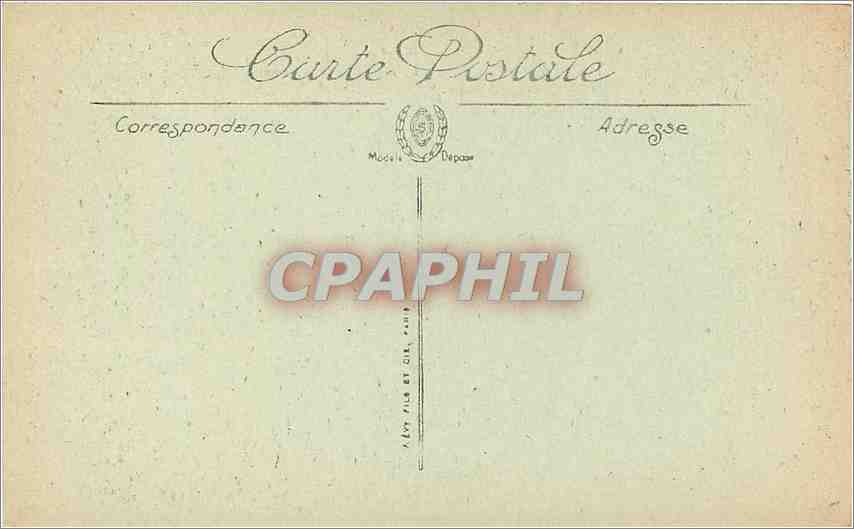 CPA Bon Secours le Monument de jeanne d' Arc — Verso