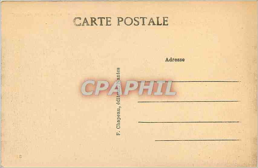 CPA Nantes Vue generale Nord Est prise du Transbordeur — Verso