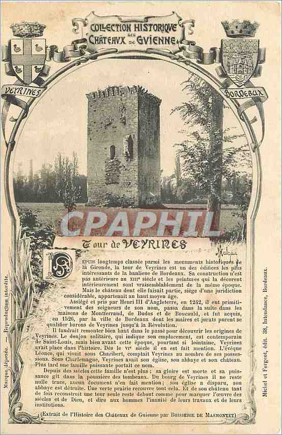 CPA Château Veyrires