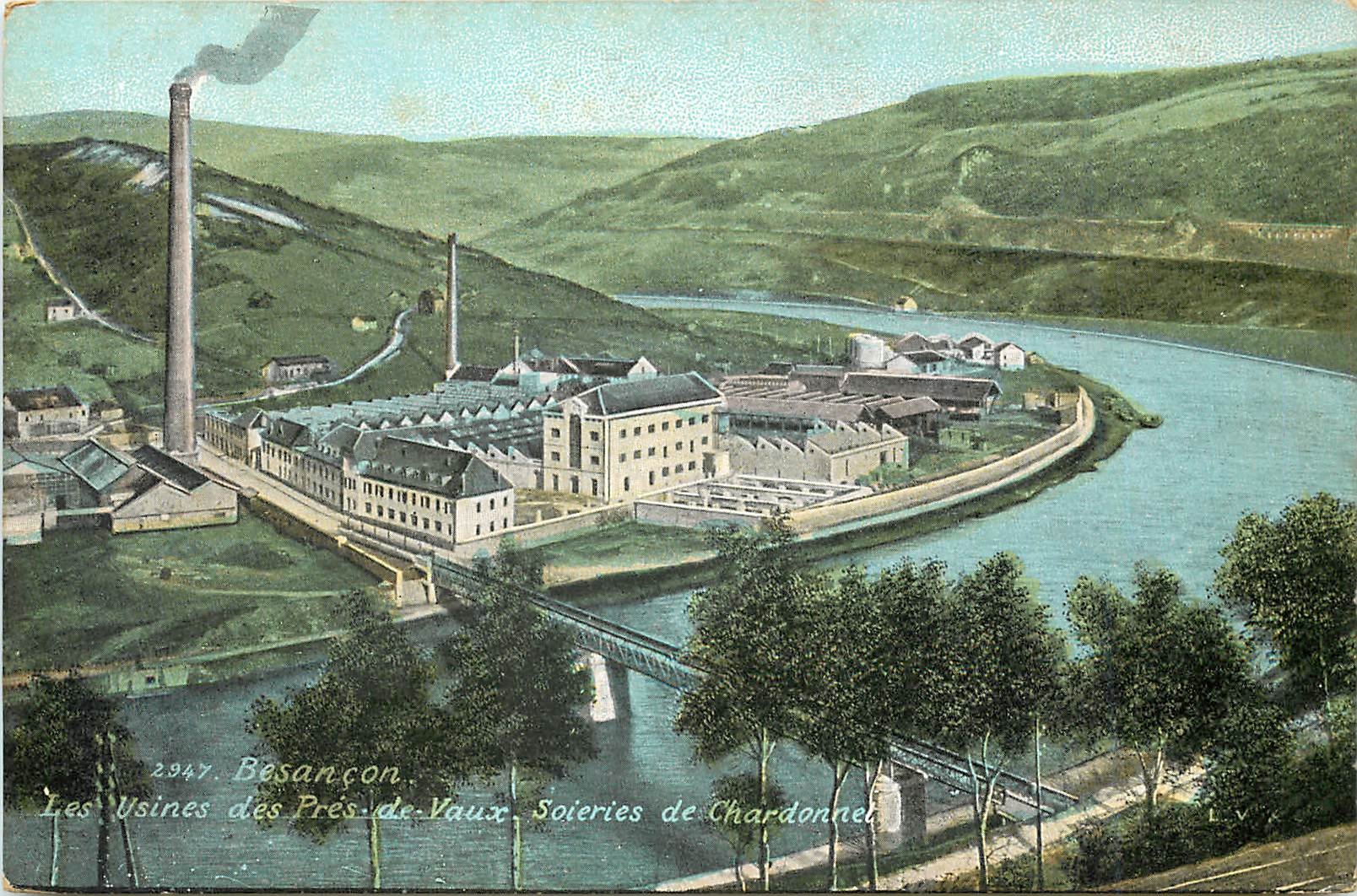 Die Werke von Prés-de-Vaux — Seidenwerke von Chardonnel — Besançon