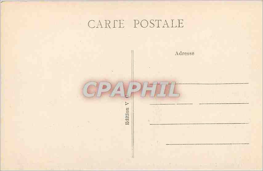 CPA Douaumont le soldat du droit eleve a l'endroit ou tomba le depute Andre theme le 10 mrs 1916 — Rückseite