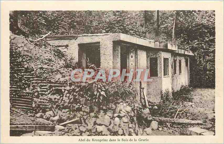 CPA Abri du Kronprinz dans le Bois de l grurie