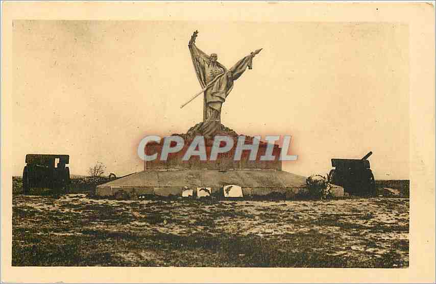 CPA Plateau du mort Homme Monument au Morts de a 69 e Division