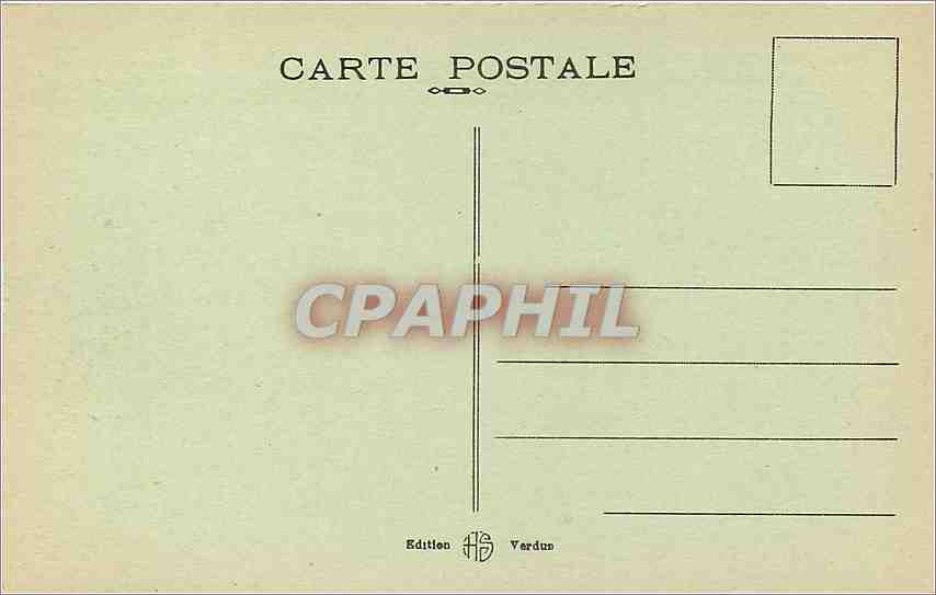 CPA Fort de Douaumont  le plus de la region  resque au debut de la bataille fut pris par surprise — Rückseite