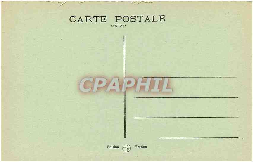 CPA Fort de vaux Les osses du fort Cote Sud — Rückseite