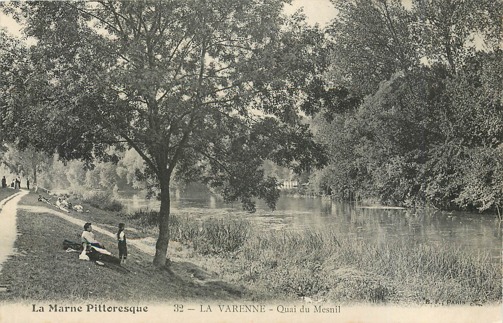 CPA La marne pittoresque varenne quai du Mesnil