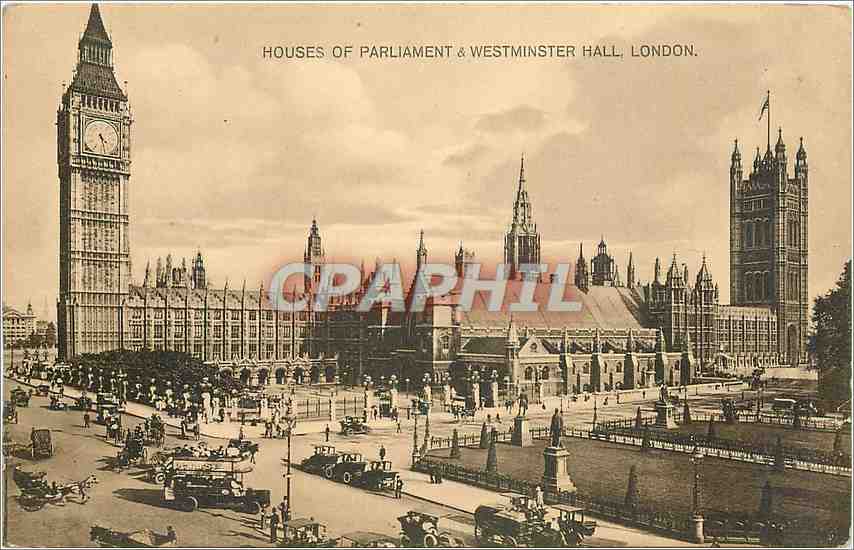 CPA Houses of parliament & westminster hall london