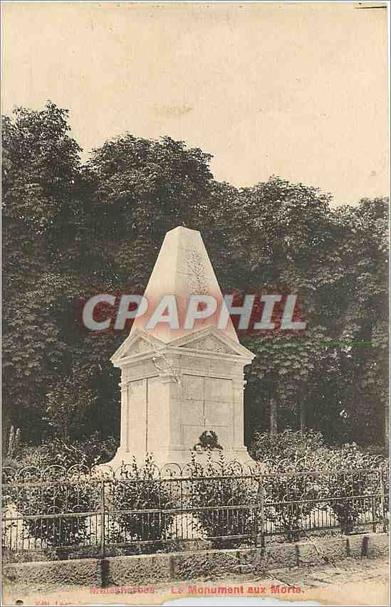 CPA Monument aux Morts Malesherbes