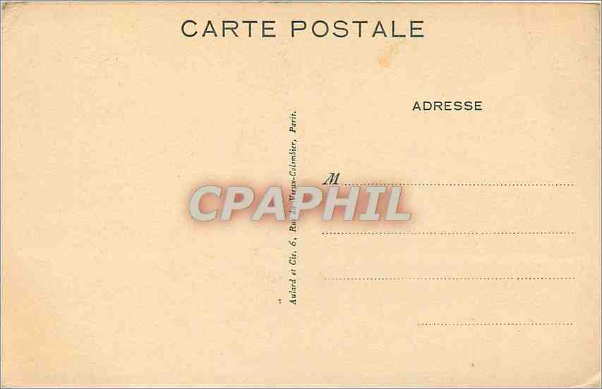 CPA La Bienheureuse Bernadette recitant son Rosaire  — Rückseite