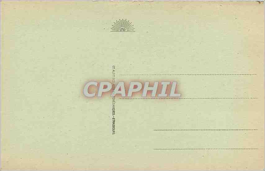 CPA Biarritz le port vieux et le Semaphore — Verso