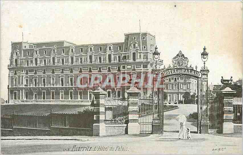 CPA Biarritz l'Hotel du Palais