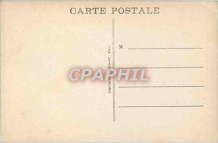 CPA Pau Interieur du palais d'hiver — Rückseite