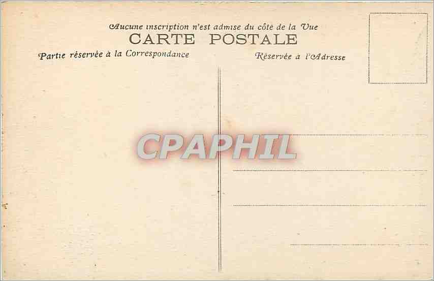 CPA Bordeaux Monument eds girondins grupe Nord — Verso