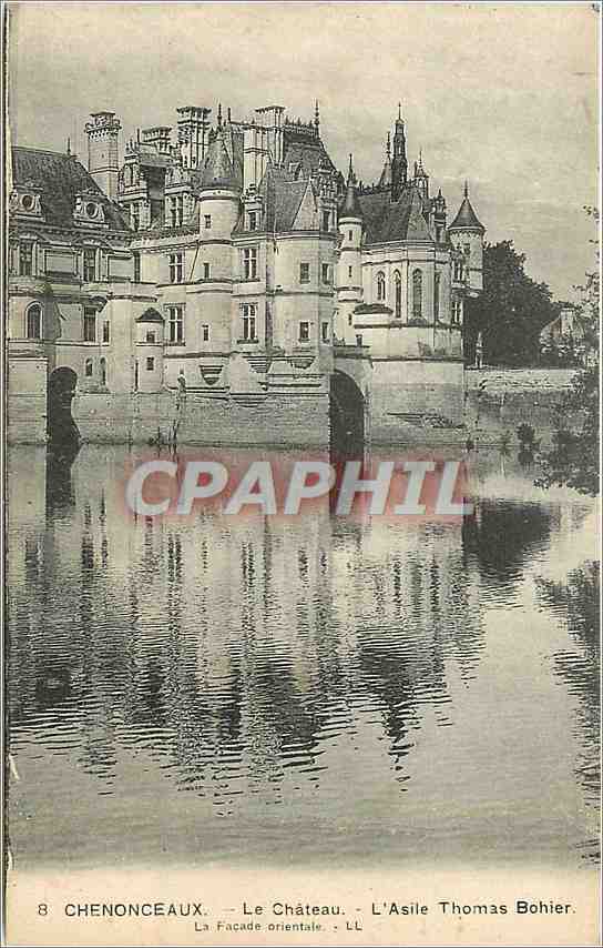 CPA Chenonceaux le chateau L'Asile Thomas Bohier