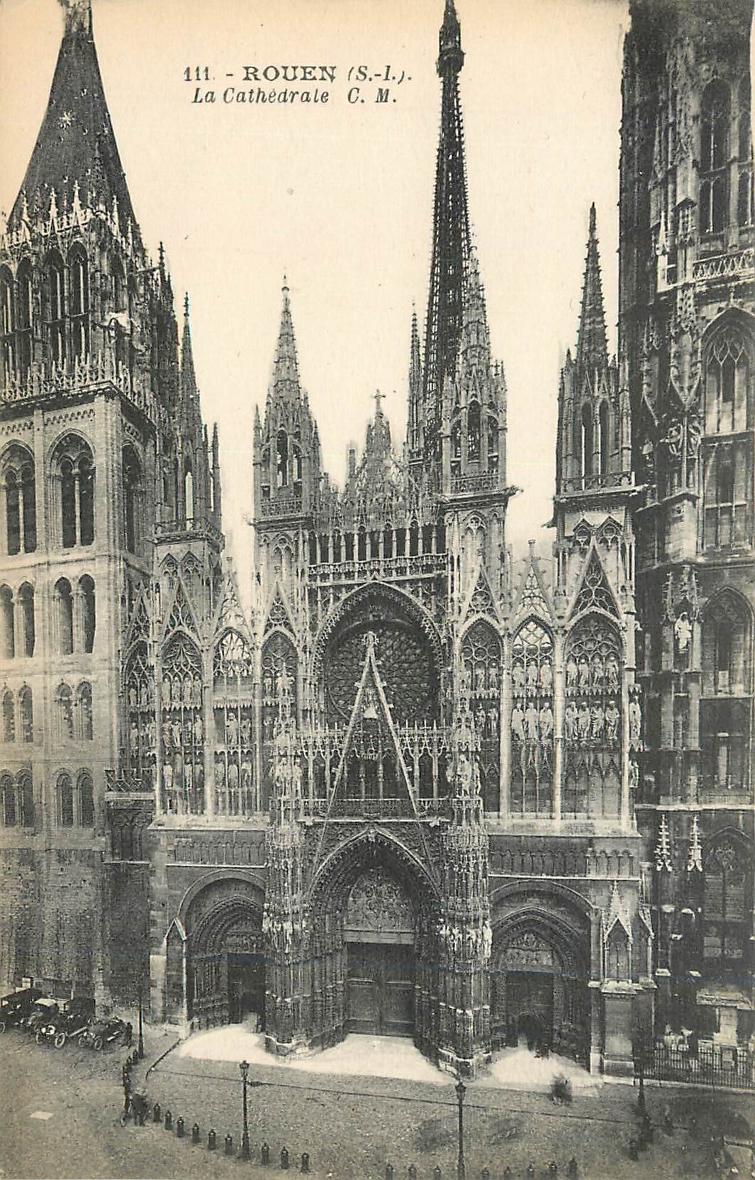 CPA Rouen La cathedrale