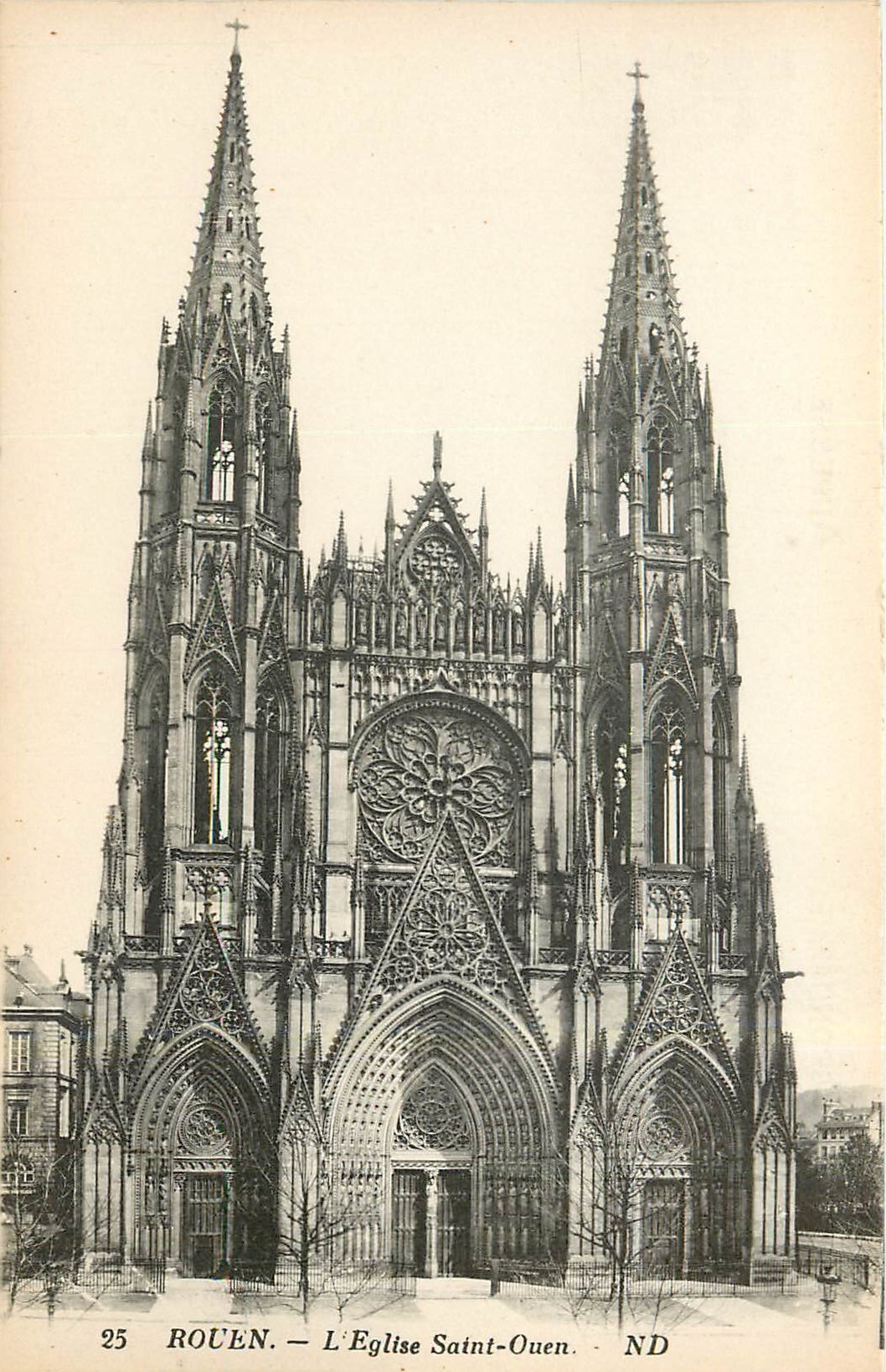 CPA Rouen L'Eglise Saint Ouen