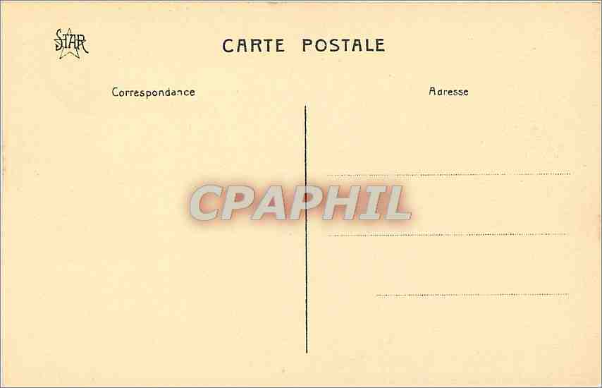 CPA La maison de Bateliers La nouvelle Poste et le Pont St Michel Bateau — Rückseite