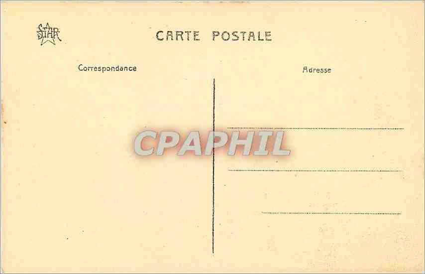 CPA Gand la maison des Bateliers la novelle Poste et le Pont St Michel — Rückseite