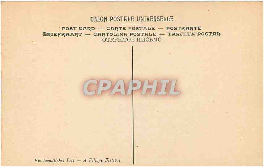 CPA Molenaer une fille Villageoise Musee de Gand — Rückseite