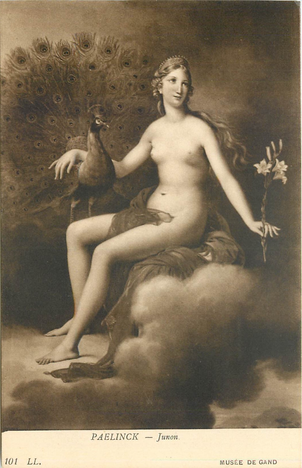 CPA Paelinck Junon Musee de Gand