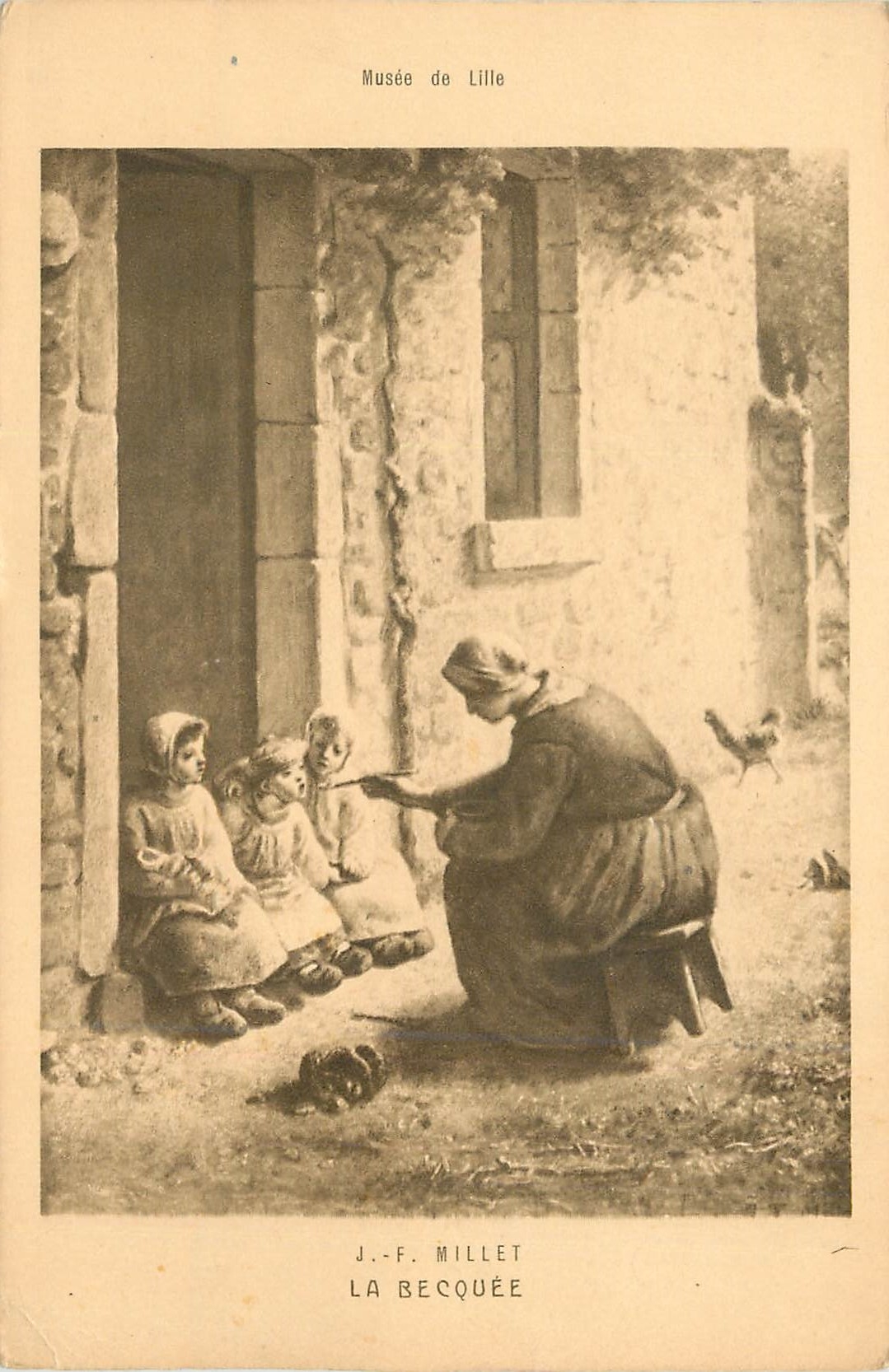 CPA La Becquee JF Millet