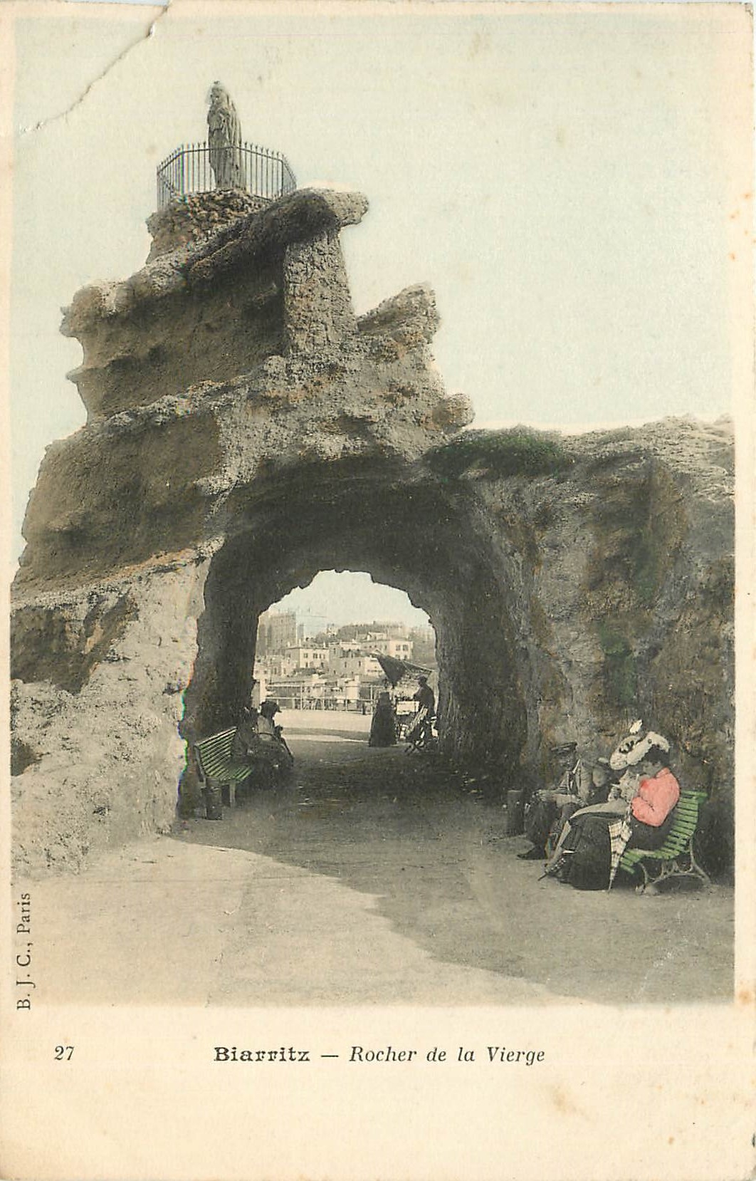 CPA Biarritz Rocher de la Vierge