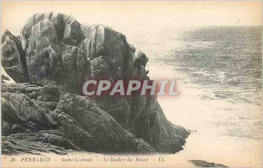 CPA Penmarch St Guenole le Rocher du Morne