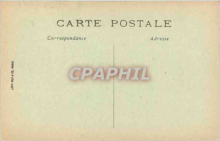 CPA Penmarch St Guenole le Rocher du Morne — Rückseite