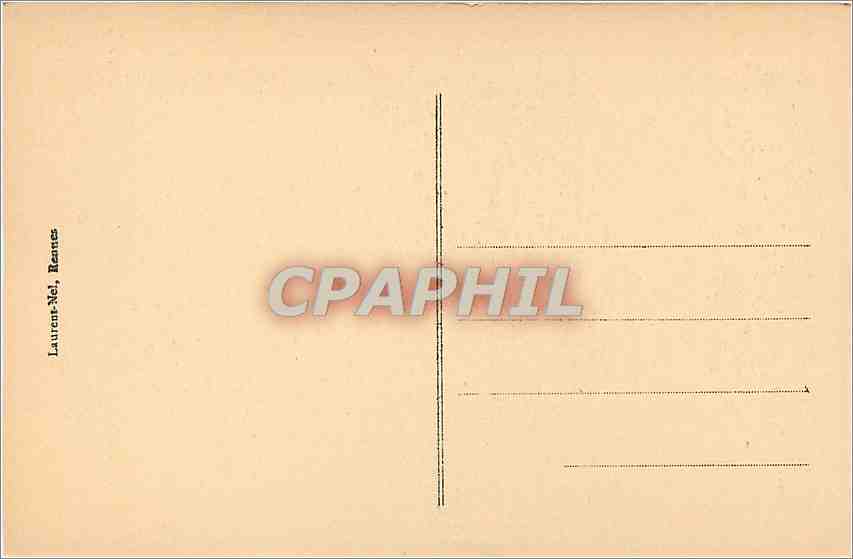 CPA Le Mont Saint Michel la salle des chevaliers XIIIesiecle — Verso
