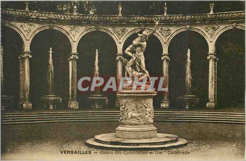 CPA Versailles bassin ddes colonnades