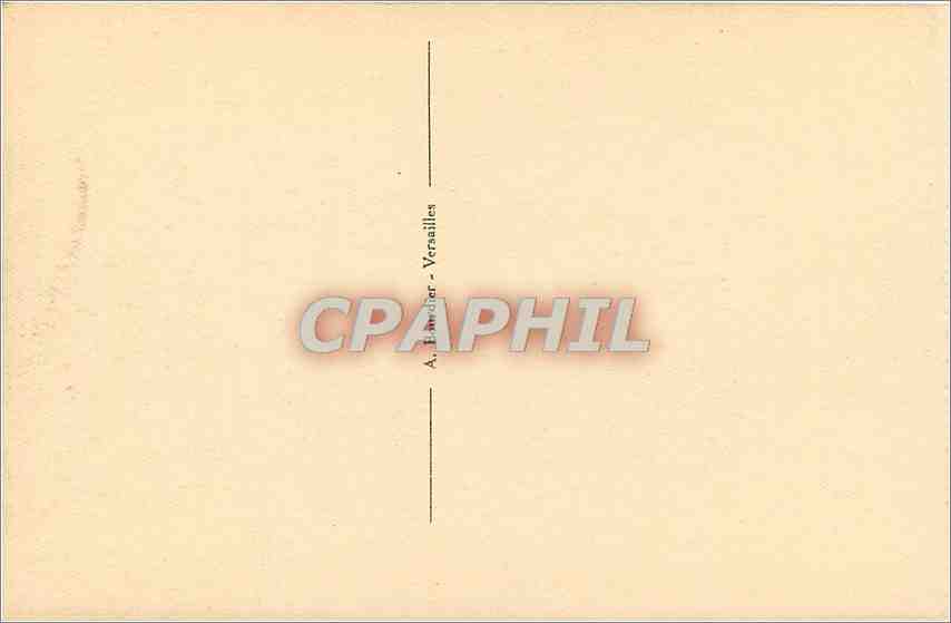 CPA Versaillesla Salle du jeu de Paume — Rückseite