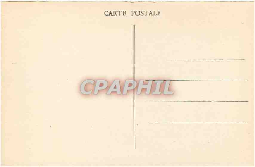 CPA Chateau d'Anet E et L la Salle des gardes — Rückseite