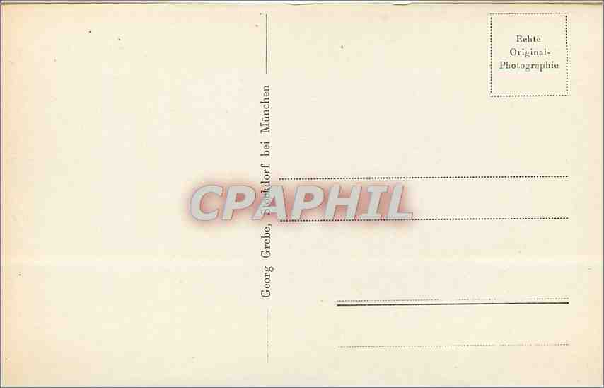CPA Munchen  Maximilianeum — Rückseite