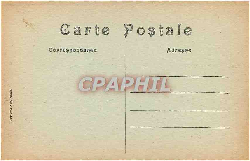 CPA Carcassonne cite les avant portes de l'Aude — Rückseite