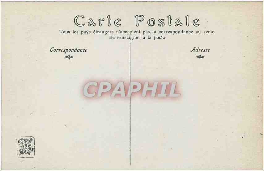 CPA Salon de 1908 Le toast du Marie par F brunery — Verso